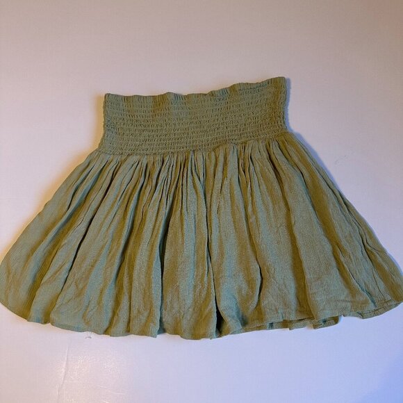 Light Green Forever 21 Skirt - Picture 1 of 6